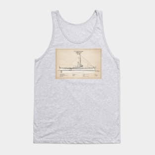 United States Coast Guard Cutter Chelan - SBD Tank Top